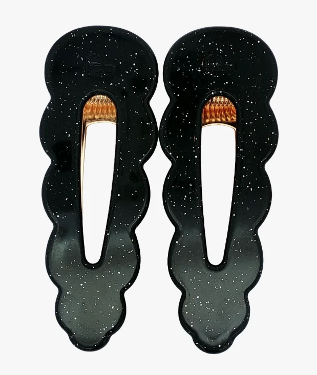 pinces à cheveux nacrée nuit Étoilée – collection nacrée pinces à cheveux nacrée nuit Étoilée – collection nacrée